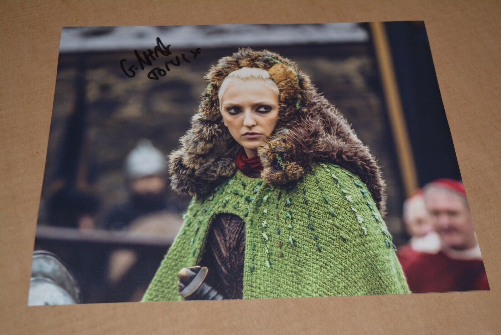 GEORGIA HIRST signed autograph In Person 8x10 20x25 cm VIKINGS