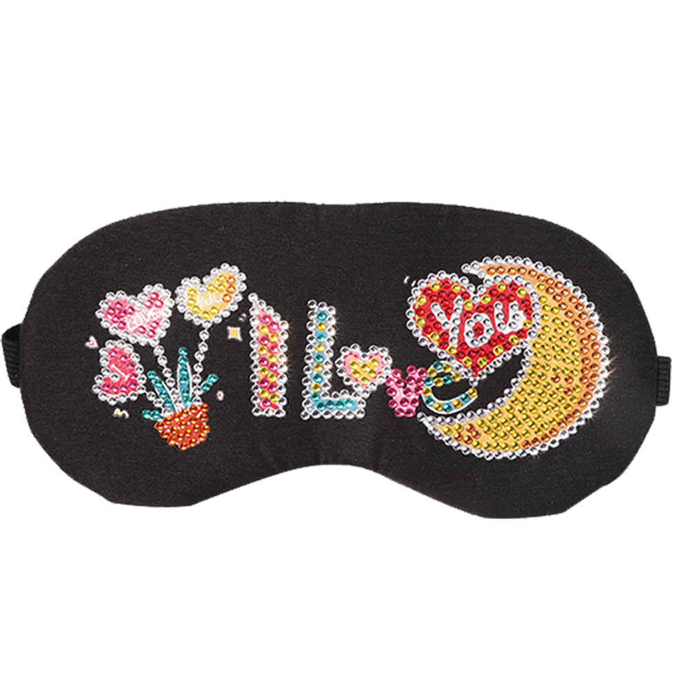 

Moon Hot Cold Eye Mask - 5D DIY Craft Fashion Accessories, 501 Original