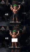 Gym Series 001 Roronoa Zoro - ONE PIECE Resin Statue - Iron Knight Studios