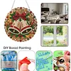 Bell DIY Diamond Painting Pendant 24cm Double-Sided Crystal Resin