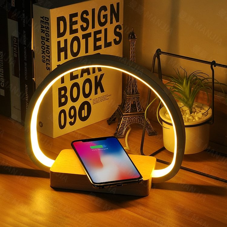 Wireless Charger LED Table Lamp with Touch Control