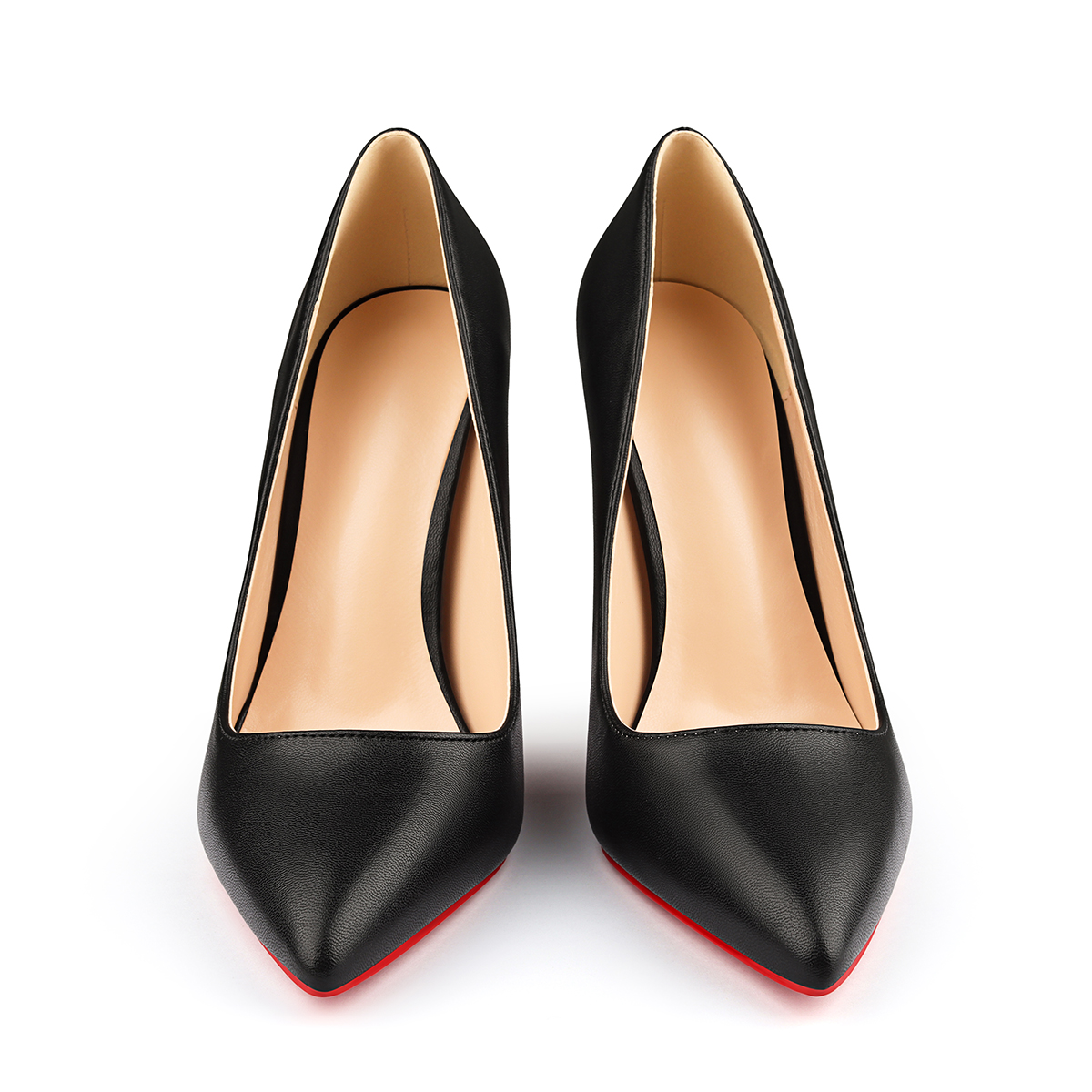 120mm Women's Red Bottom High Heels Party Wedding Matte Pumps-MERUMOTE