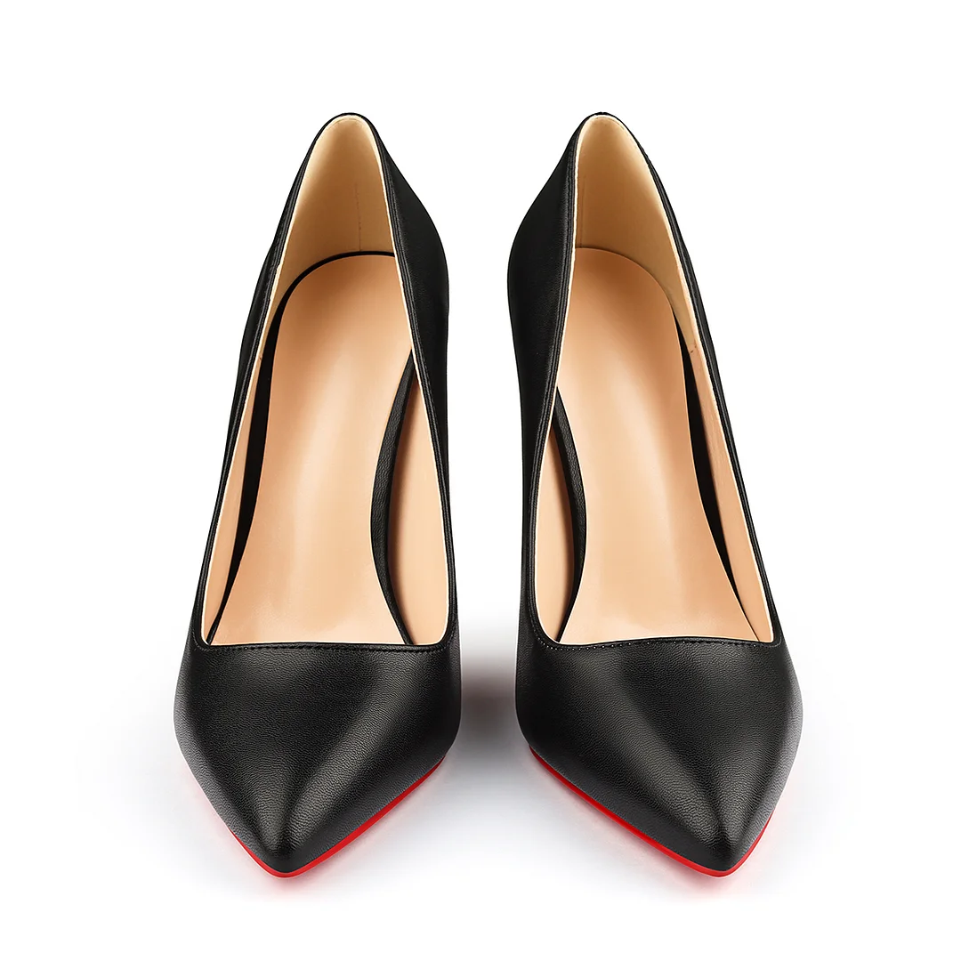 120mm Women's Red Bottom High Heels Party Wedding Matte Pumps-MERUMOTE