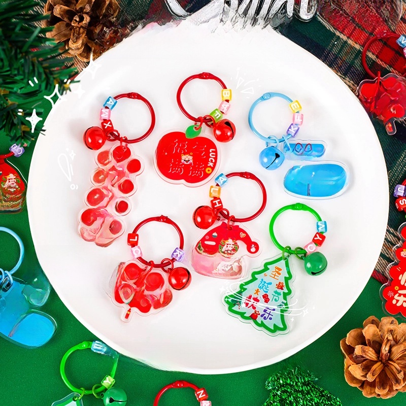 Christmas Cute Cartoon Plastic Party Party Packs