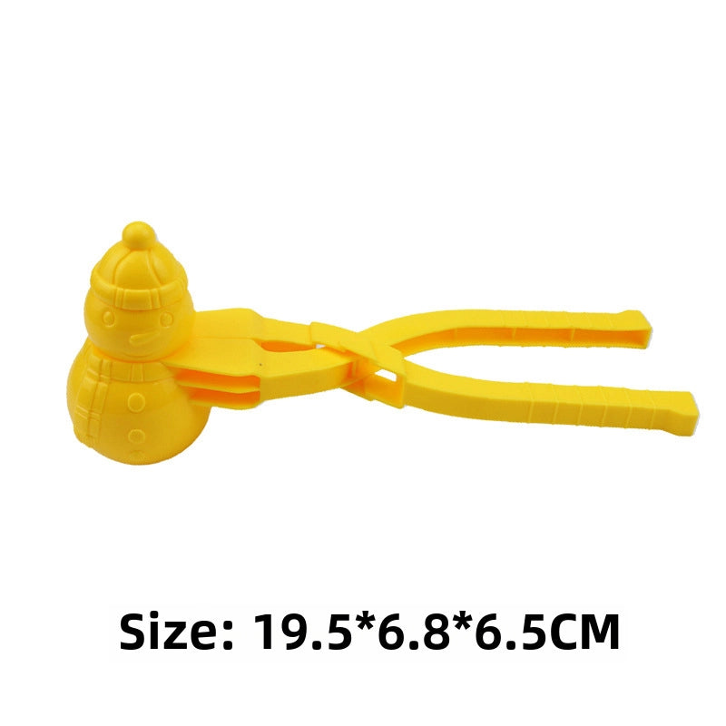 Children’s Winter Outdoor Toy Snow Clip Snowball Fight Artifact Snowflake Love Snowball Clip Play Snow Toy Sand Mold