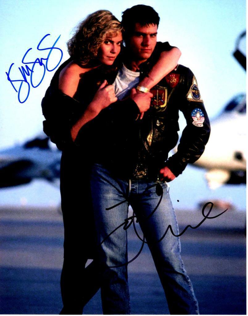 Tom Cruise Kelly McGillis autographed 11x14 Photo Poster painting signed Picture Nice and COA