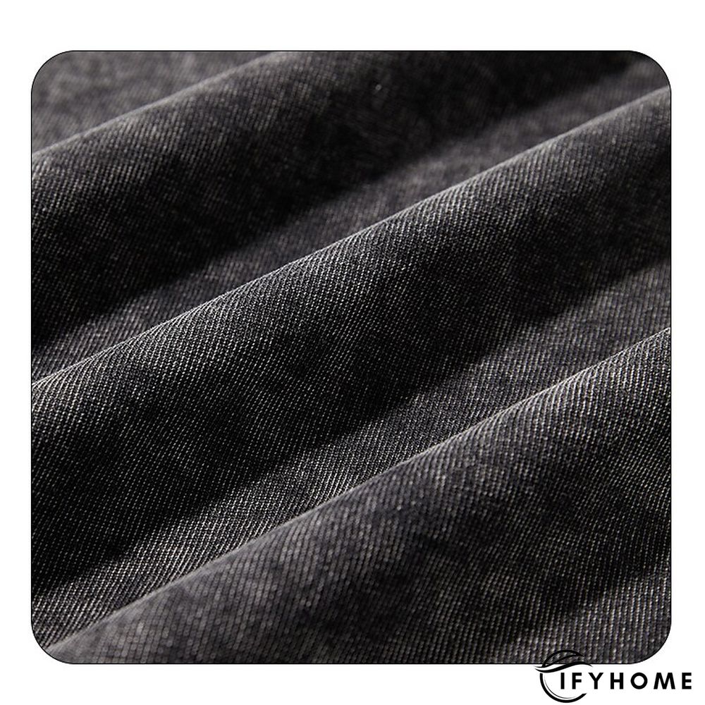 Men's 100% Cotton Acid Wash Shirt Oversized Shirt Plain Crew Neck Sports & Outdoor Daily Short Sleeve Clothing Apparel Fashion Designer Casual | IFYHOME