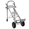 [US Local Warehouse] 2 in 1 Industrial Convertible Stair Climbing Car 1000 LBS Capacity Folding Hand Truck with Wheels for Transport & Moving