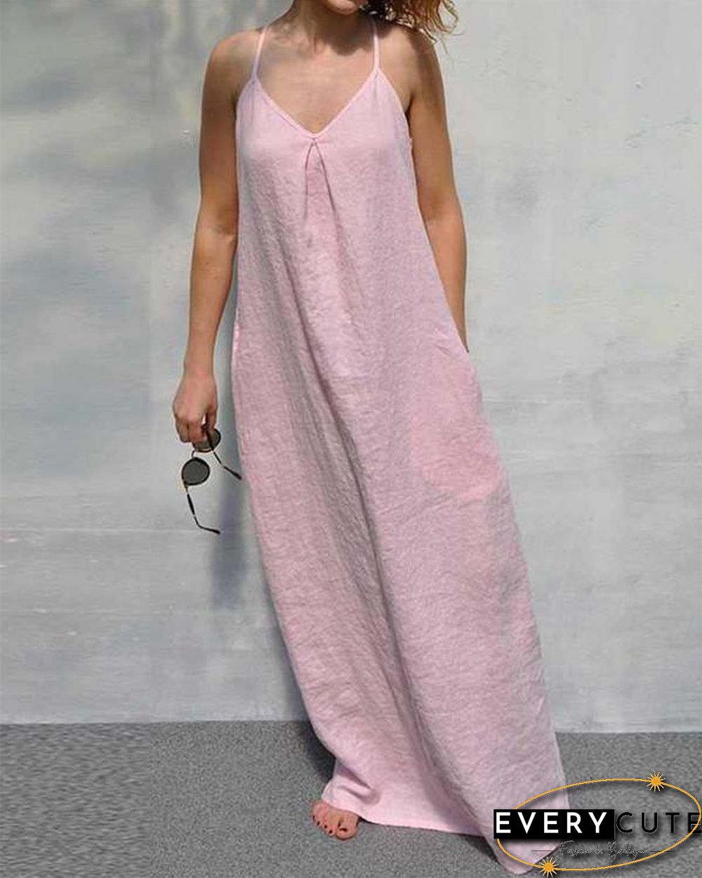 Casual Summer Sleeveless Vacation Dress