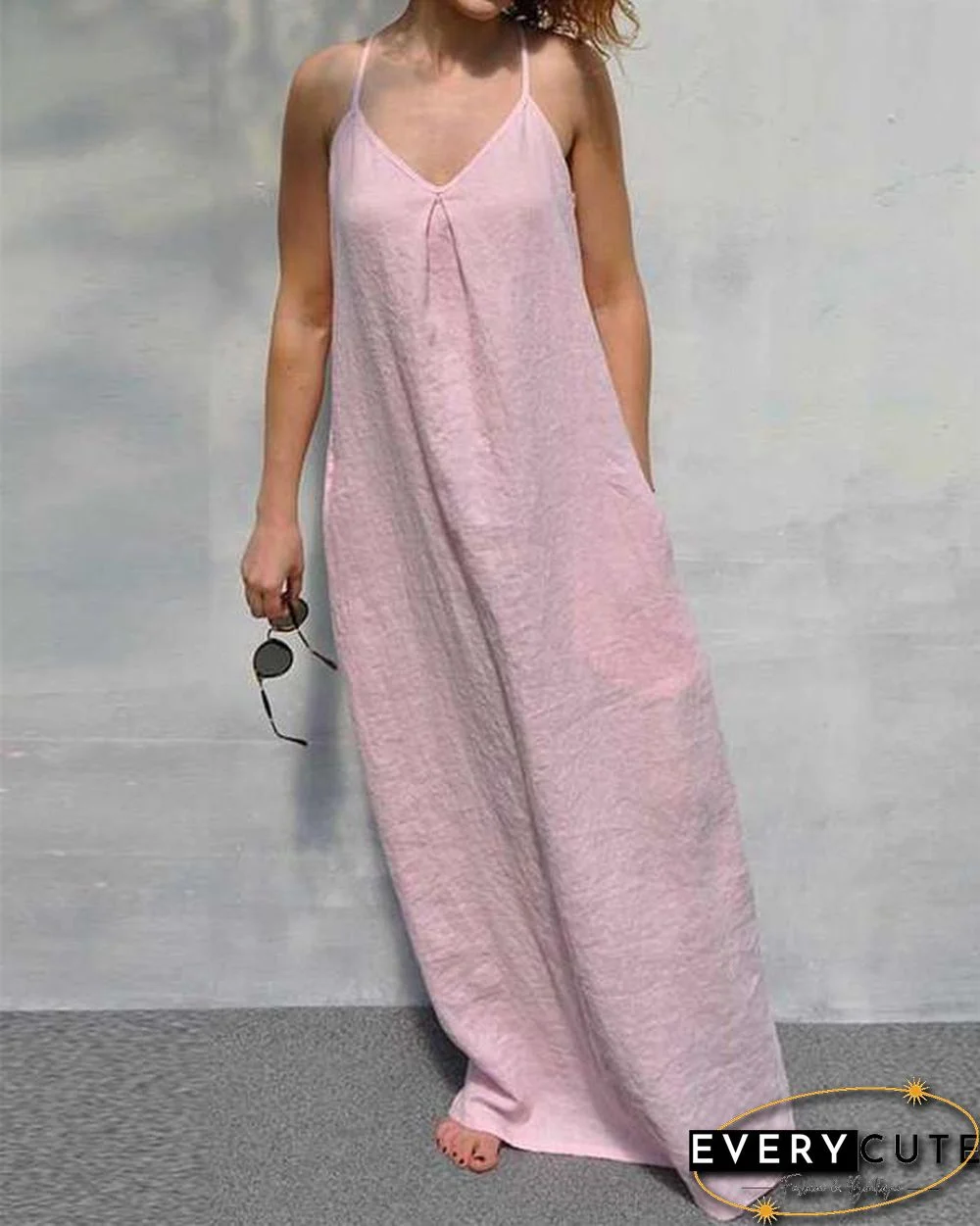 Casual Summer Sleeveless Vacation Dress