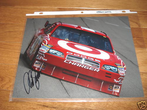 Reed Sorenson Nascar Racing Autograph Signed 8x10 Photo Poster painting