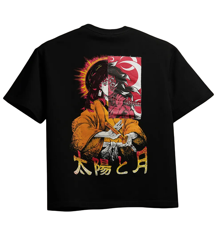 Sun and Moon Tee - Demon Slayer