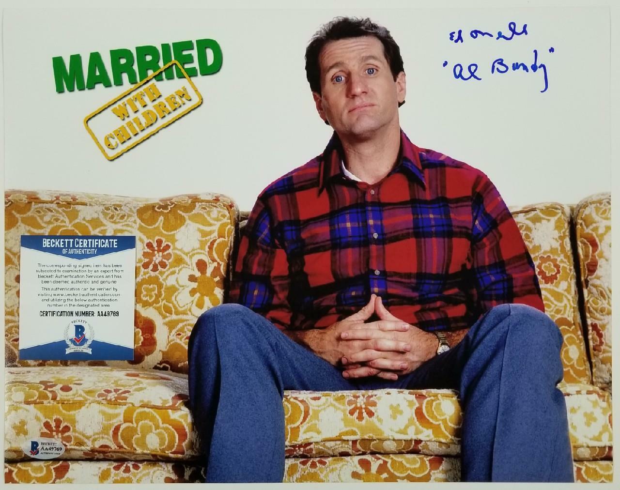 Ed O'Neill signed Al Bundy