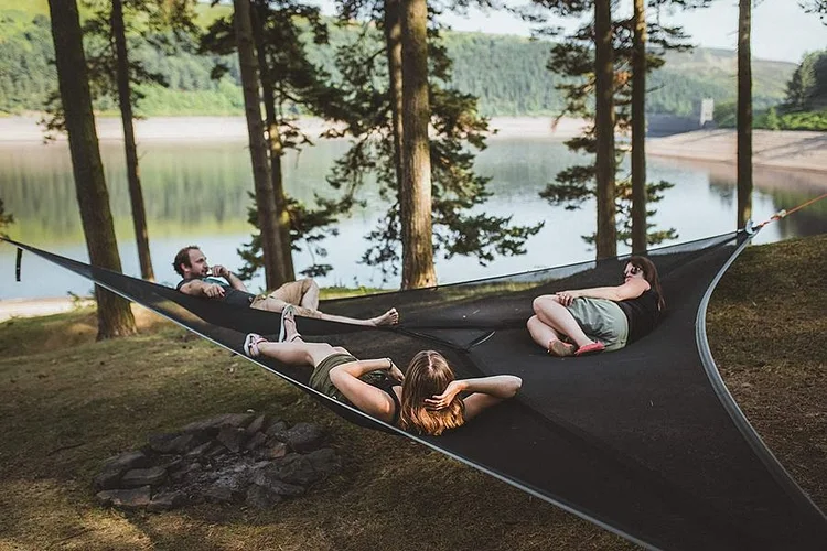 Multi-Person Camping Hammock Three Point Design