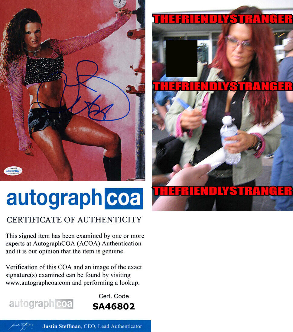 LITA signed Autographed WWE