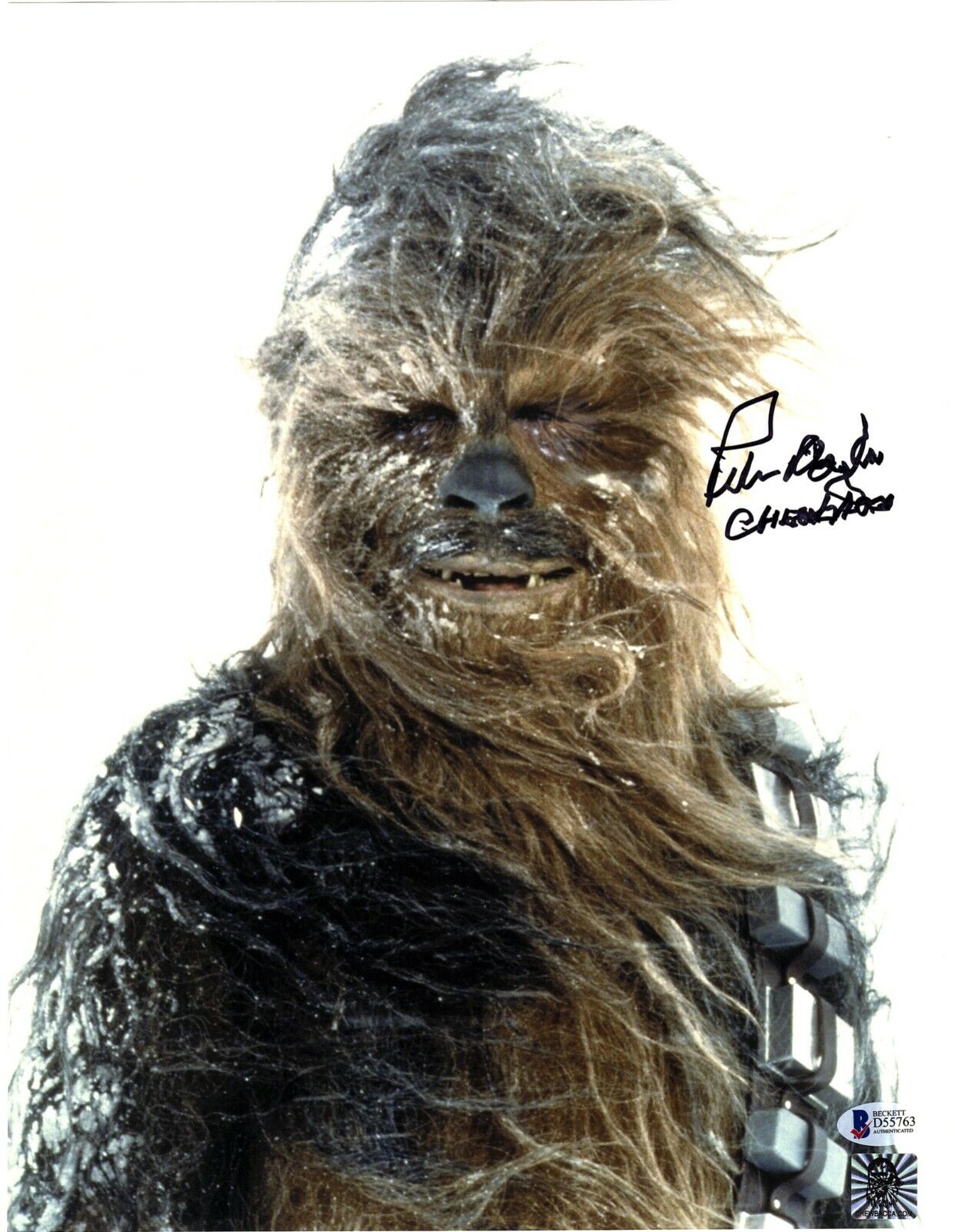 PETER MAYHEW Signed STAR WARS Chewbacca