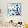 【Limited Stock Sale】Snowman Fishing-11CT Stamped Cross Stitch 40*40cm/15.75*15.75in tapestrymarket