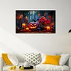(70*40cm)Halloween Pumpkin Lantern - Full Round Drill Diamond Painting