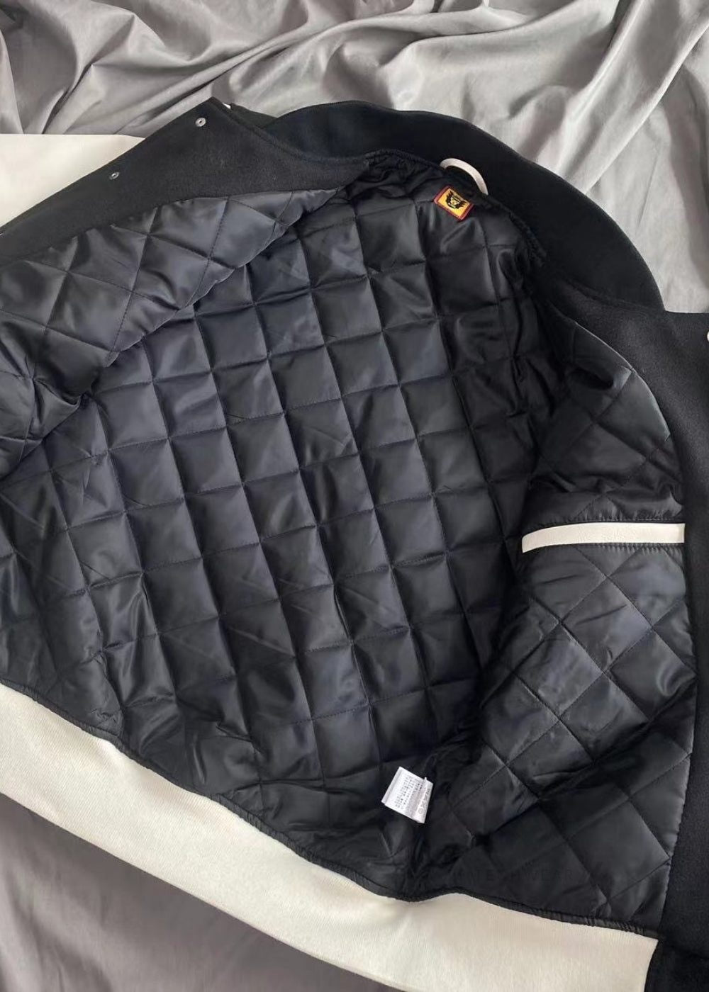 Human Made x A$ap Rocky Human Testing Varsity Jacket