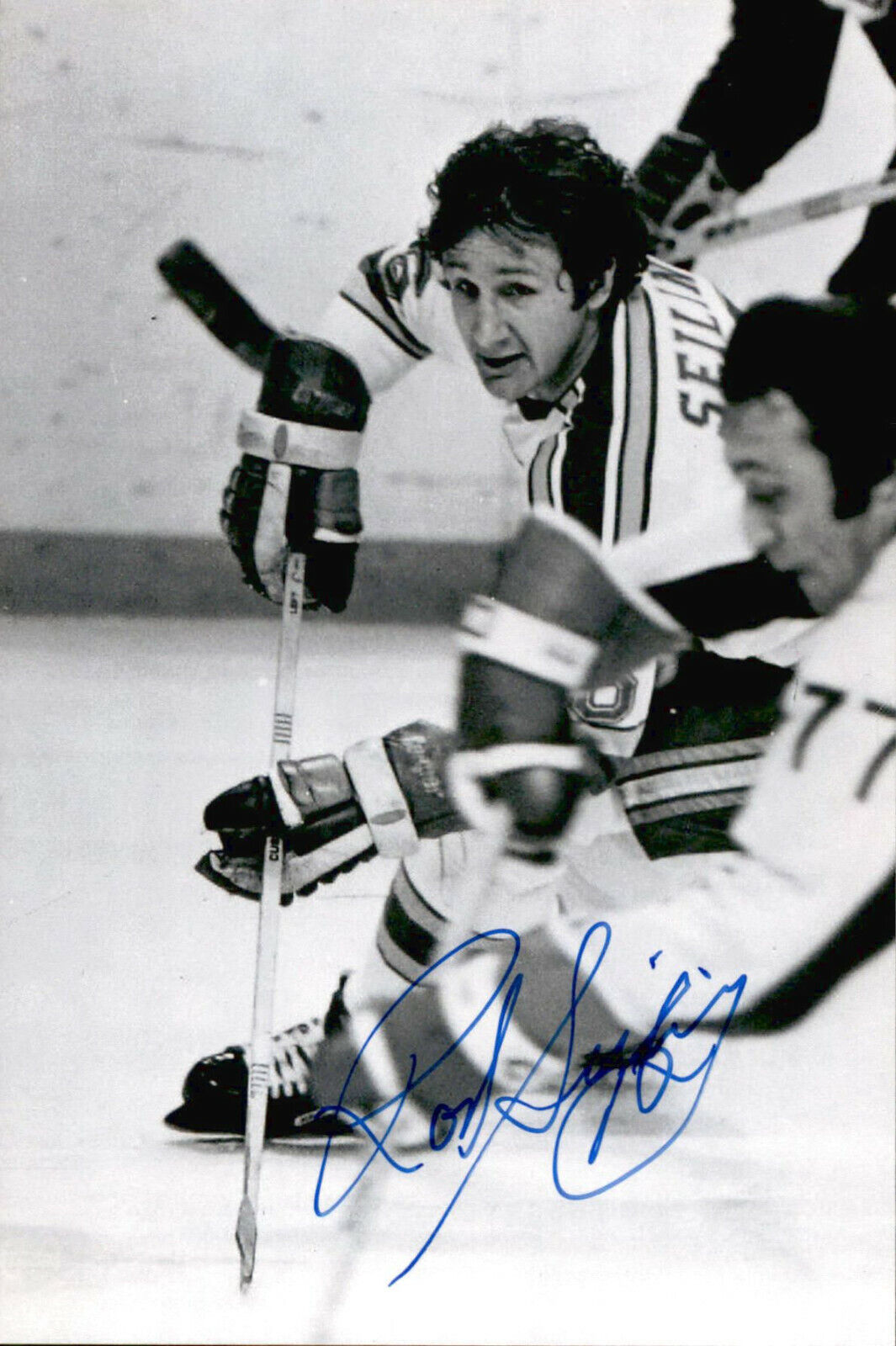 Rod Seiling SIGNED autographed 4x6 Photo Poster painting ST LOUIS BLUES #3