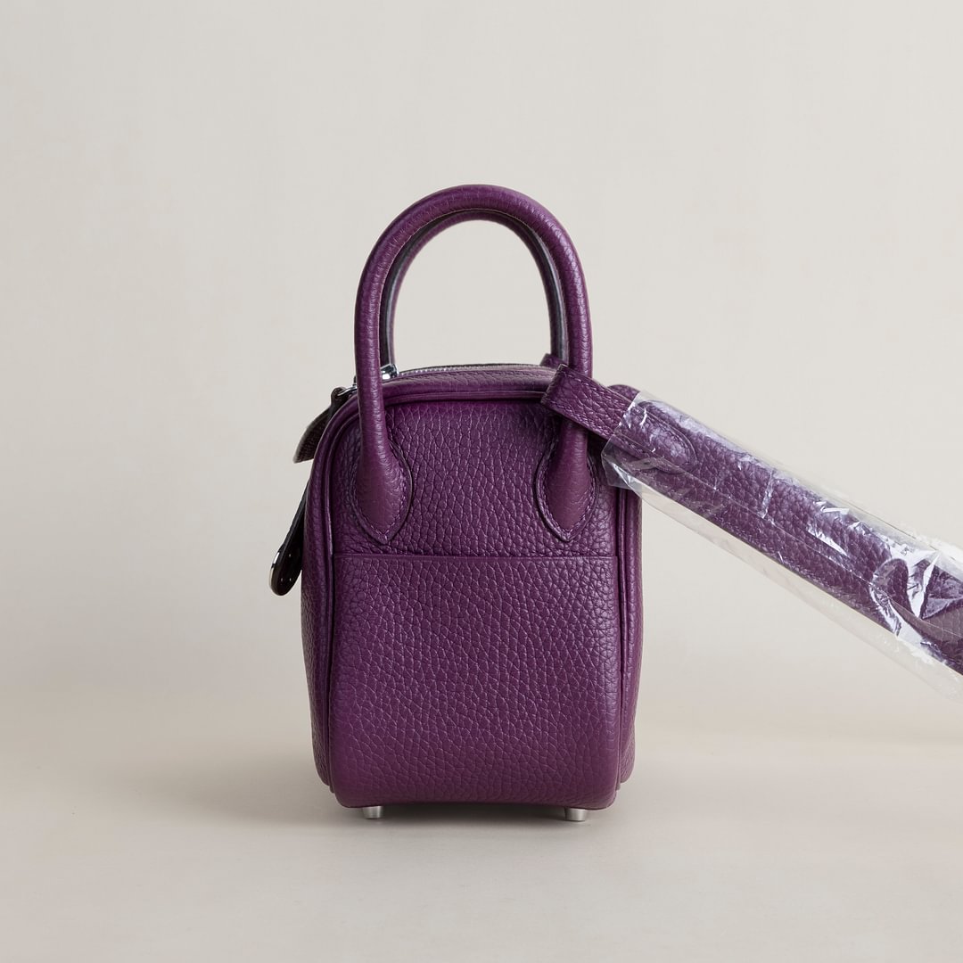 Mini Lindy Clemence leather  P9 Anemone PHW