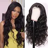 Brazilian Full Lace Human Hair Wigs  Transparent Glueless Full Lace Wave Wigs Lady Wig
