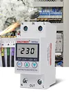 230VAC Voltage Output Stabilizer Digital Power Meter KWH Meter 63A/80A for House