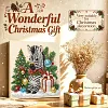 DIY Special Shape Pearl Painting Art - Christmas Zebra