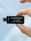 AUDIO2RIG Amateur Radio USB Sound Card Connector for KENWOOD YAESU ICOM Radio