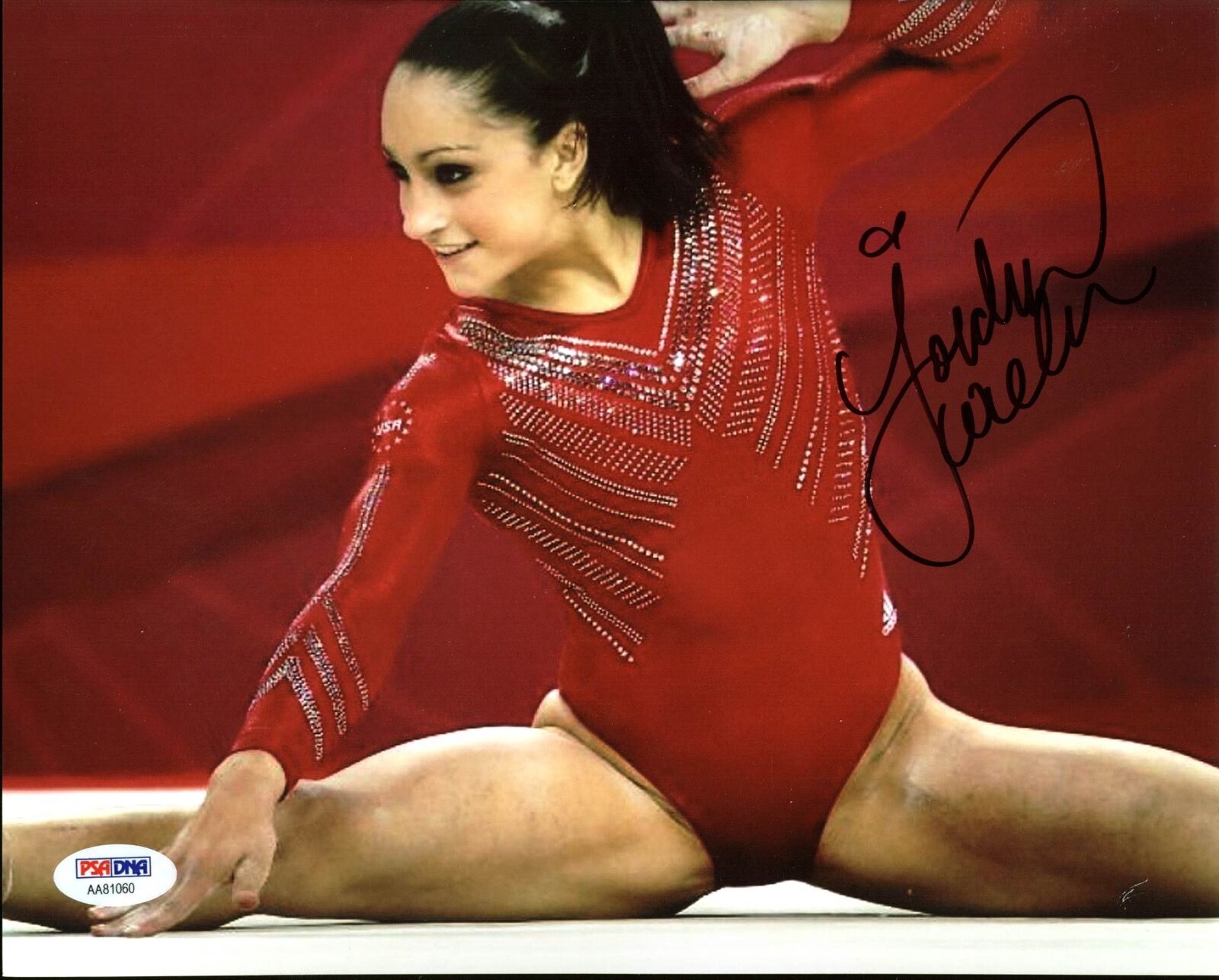 Jordyn Wieber USA Olympics Authentic Signed 8X10 Photo Poster painting PSA/DNA #AA81060