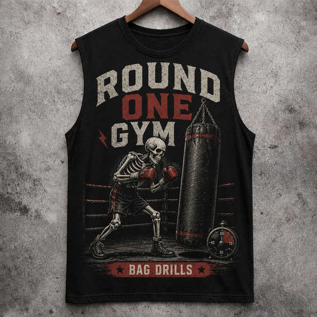 Gym Round One Cotton Tank Top