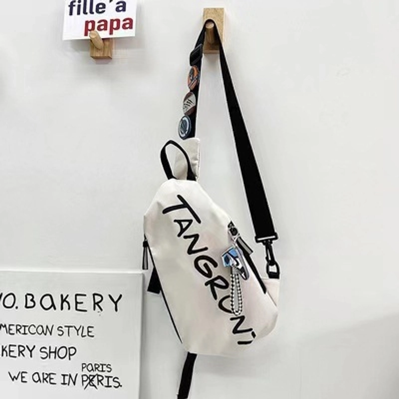Unisex Streetwear Letter Nylon Waist Bags