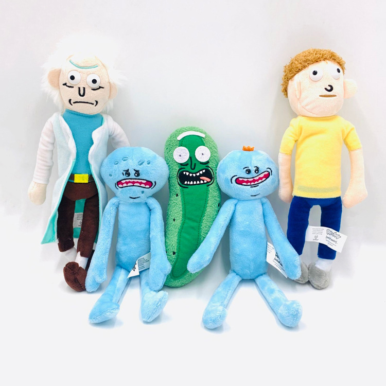 Galactic Plushies: Rick and Morty Rick Collectible Figure, Multicolor