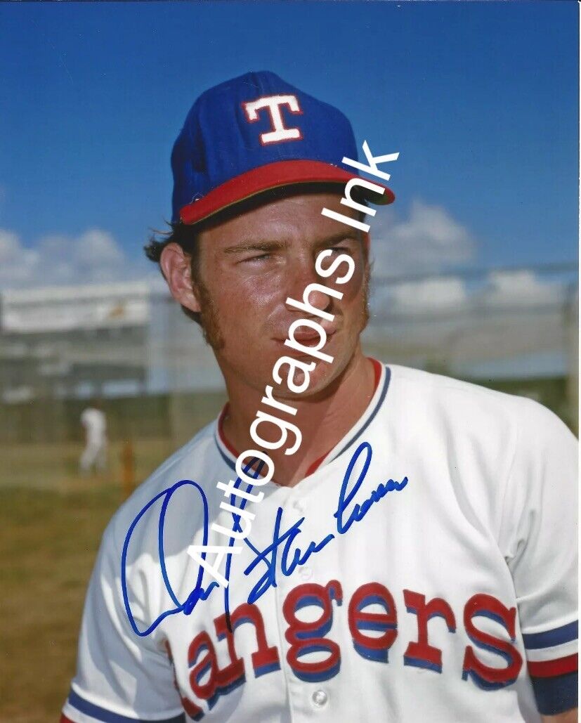 Don Stanhouse Texas Rangers Autographed 8x10#3