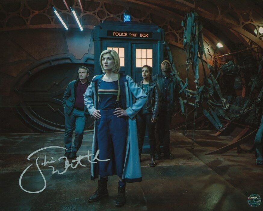 JODIE WHITTAKER Autographed Original 8x10 Photo Poster painting LOA TTM