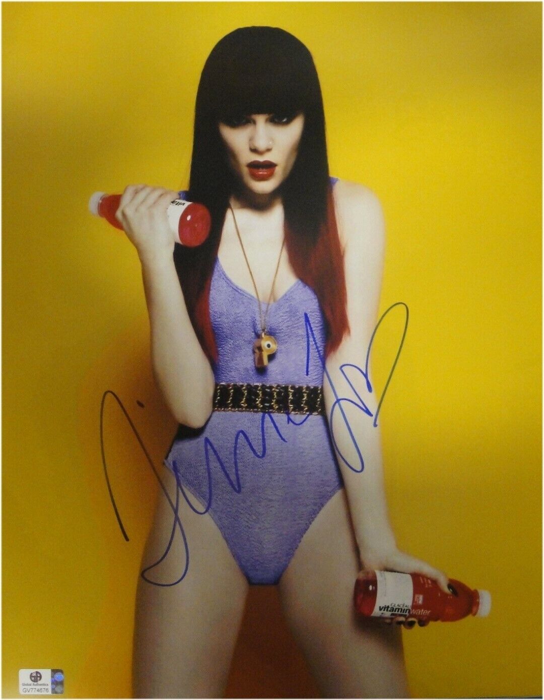 Jessie J Signed Autographed 11X14 Photo Poster painting Pop Star w/Vitamin Water GA774676