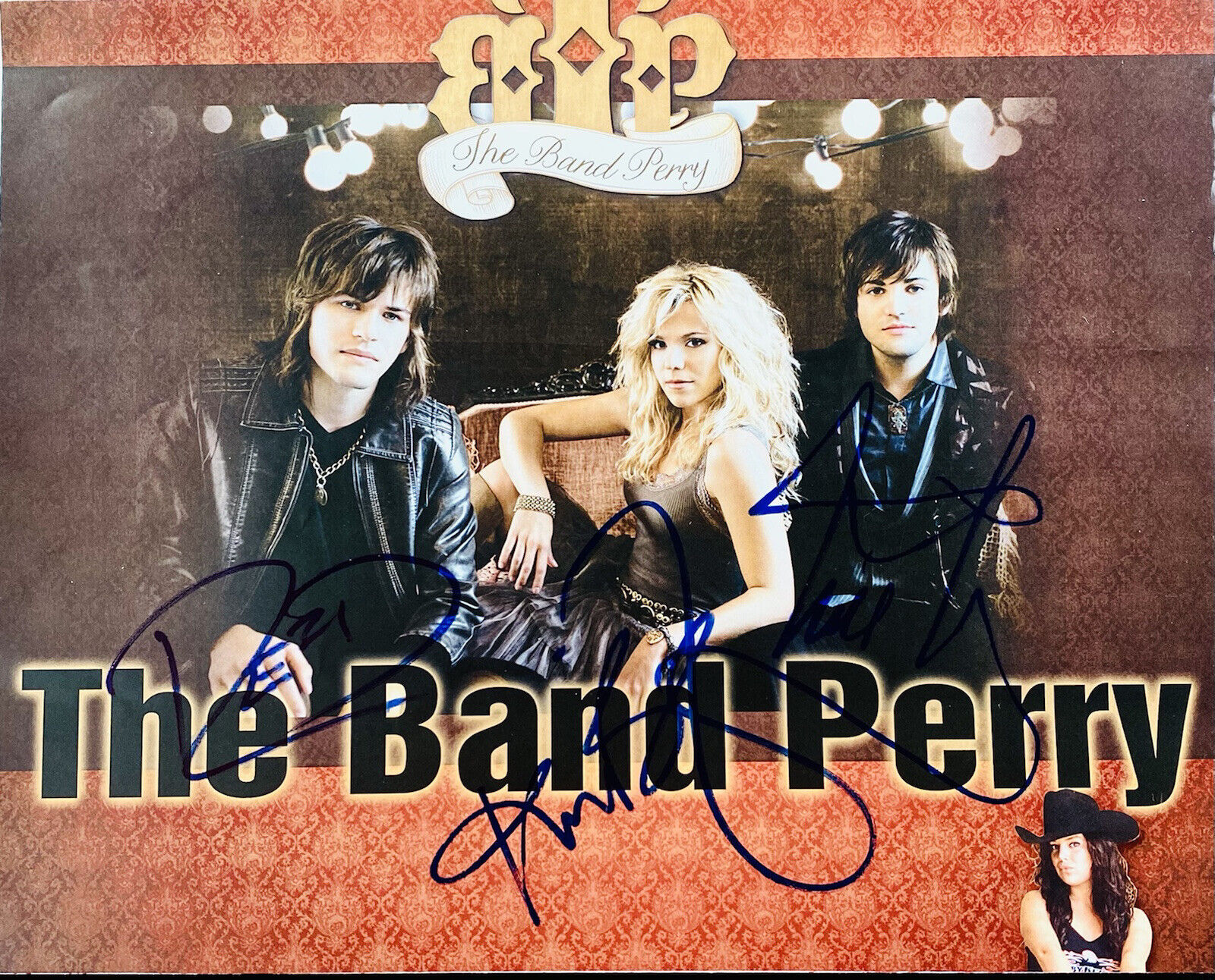 The Band Perry Signed 8x10 Photo Poster paintinggraph KIMBERLY Reid and Neil Perry Autographed