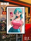 Bulma Selfie Decorative Painting - Dragon Ball - BLK Studio