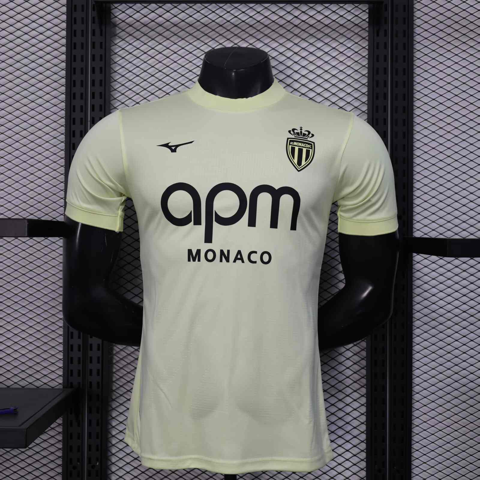 2025 Player Version Monaco Third Away Football Jersey（The player version jersey is a bit tight, please pay attention to the size selection）