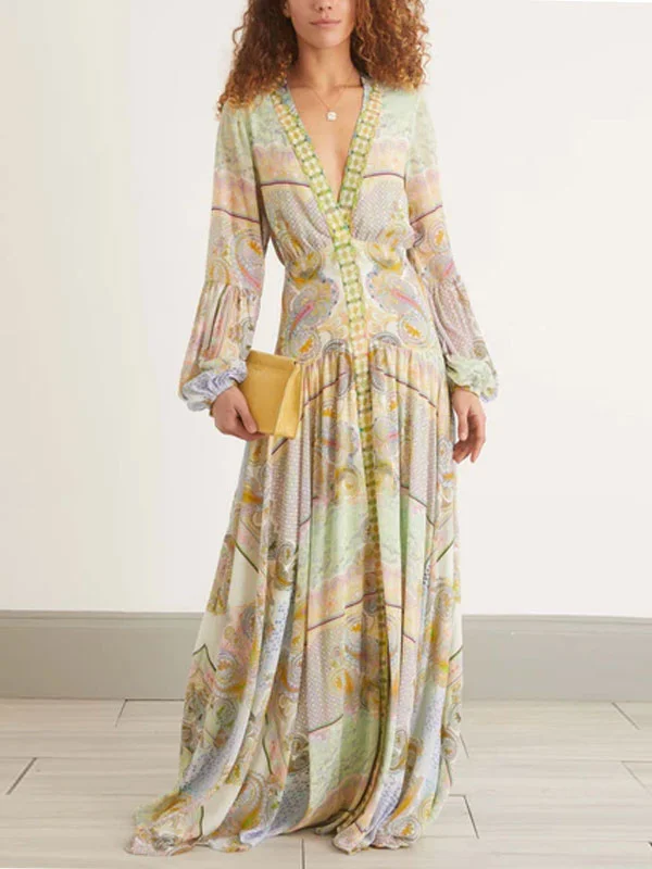 Rococo Style Light Chiffon Women's Dress