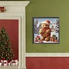 Diamond Painting-DIY Full Round Drill Christmas Bear
