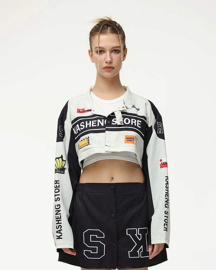 Galaxy Racer Jacket with Detachable Fabric