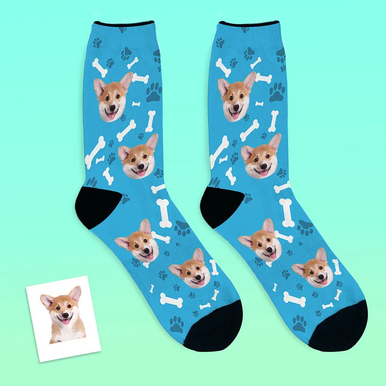 Custom Dog Socks For Dog Lover