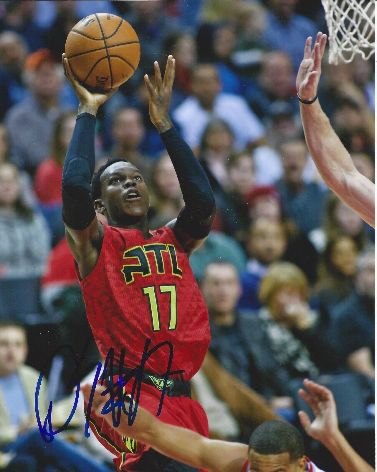 Dennis Schroeder Autographed 8x10 Atlanta HawksA780