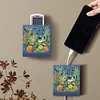 tortue d’eau bricolage diamant peinture kit téléphone mural station de charge décor