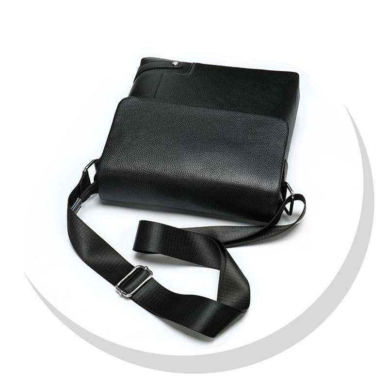 Grain Textured Style Organizational Layout Foldover Top Crossbody Sling Bag