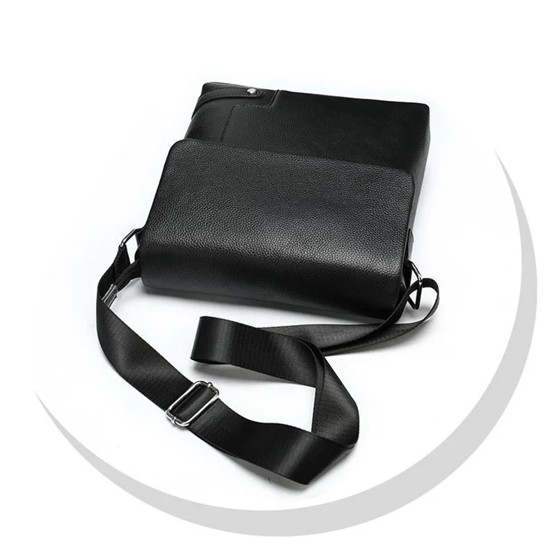 Grain Textured Style Organizational Layout Foldover Top Crossbody Sling Bag