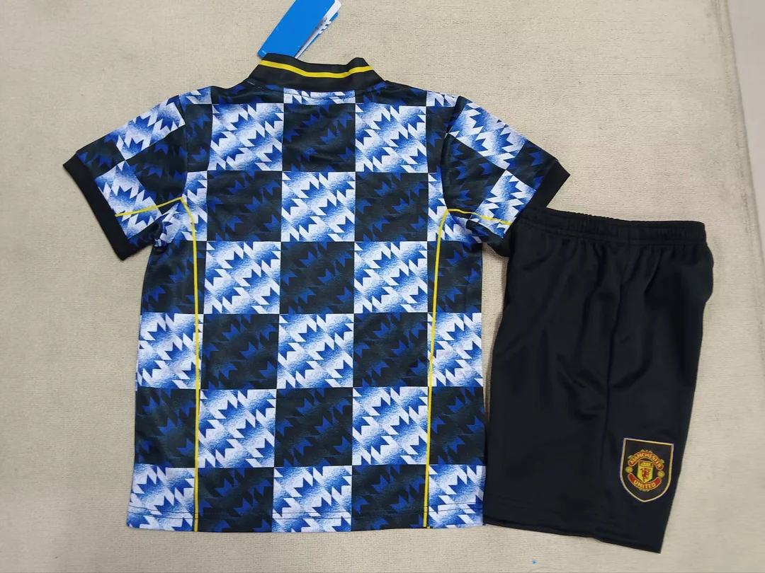 25/26 Manchester United Special Edtion Kids Kit Football Jersey Thai Quality
