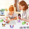 4pcs DIY Butterfly Diamond Painting Stickers