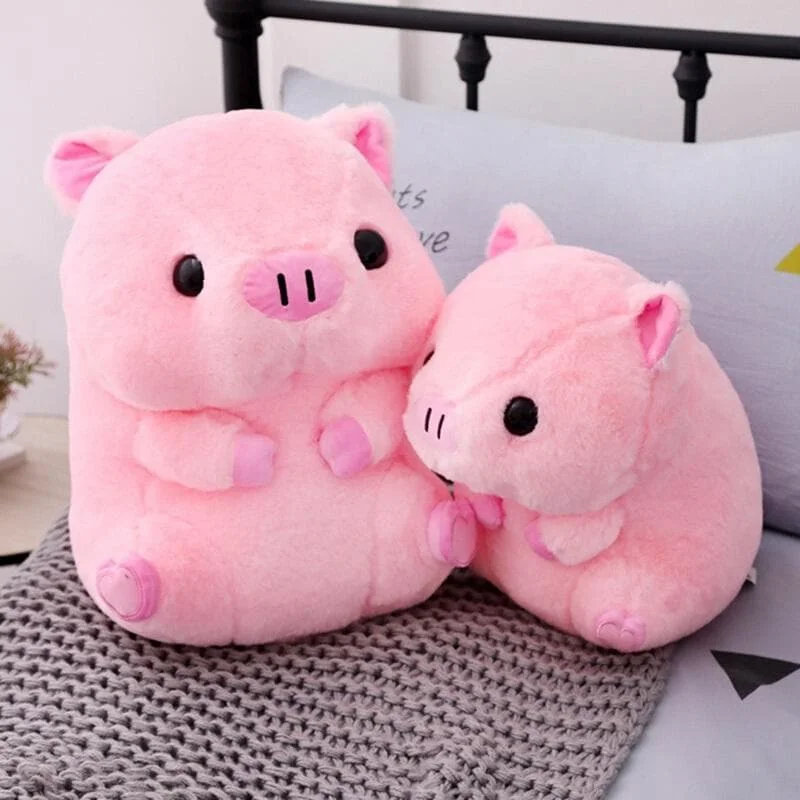 Pink Kawaii Plush Pig Doll SP13992